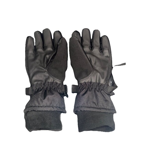 Carhartt Gloves Men's Medium Black Waterproof Insulated Knit Cuff A511 - Picture 4 of 8